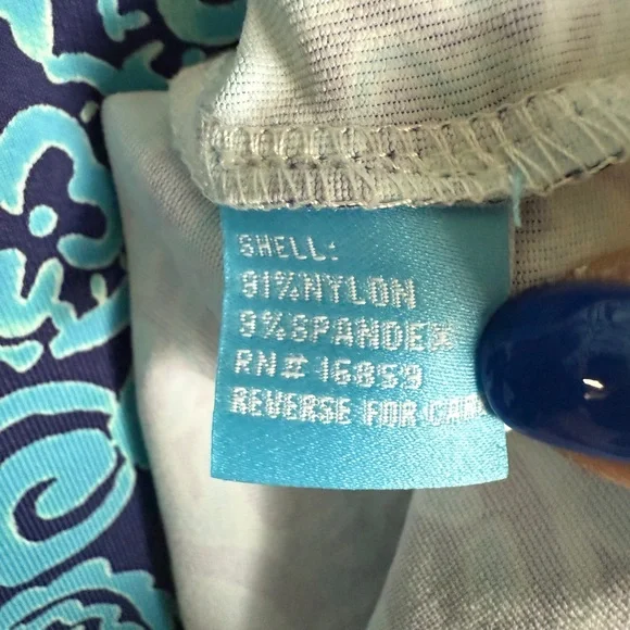 J. McLaughlin Ivana Catalina Cloth V Neck 3/4 Length Dress Size Large - Picture 5 of 7